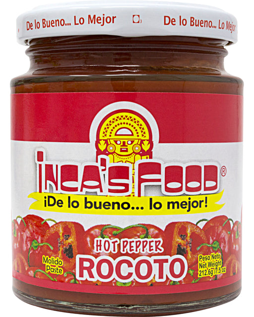 Inca's Food Aji Rocoto Paste (Red Hot Pepper)