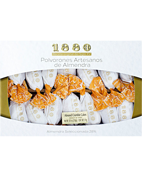 1880 Polvorones Artesanos de Almendra (Almond Crumble Cakes)