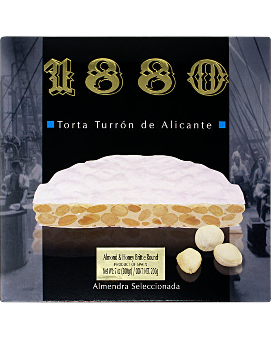 1880 Torta Turron de Alicante (Almond and Honey Nougat)