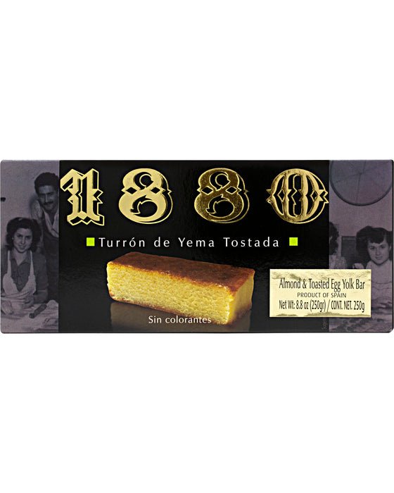1880 Turron de Yema Tostada (Toasted Egg Yolk Turron)