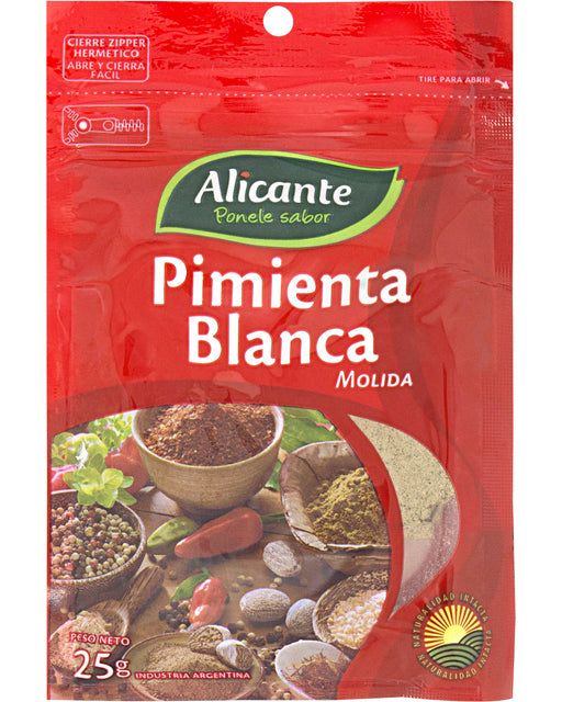 Alicante Pimienta Blanca (Ground White Pepper)