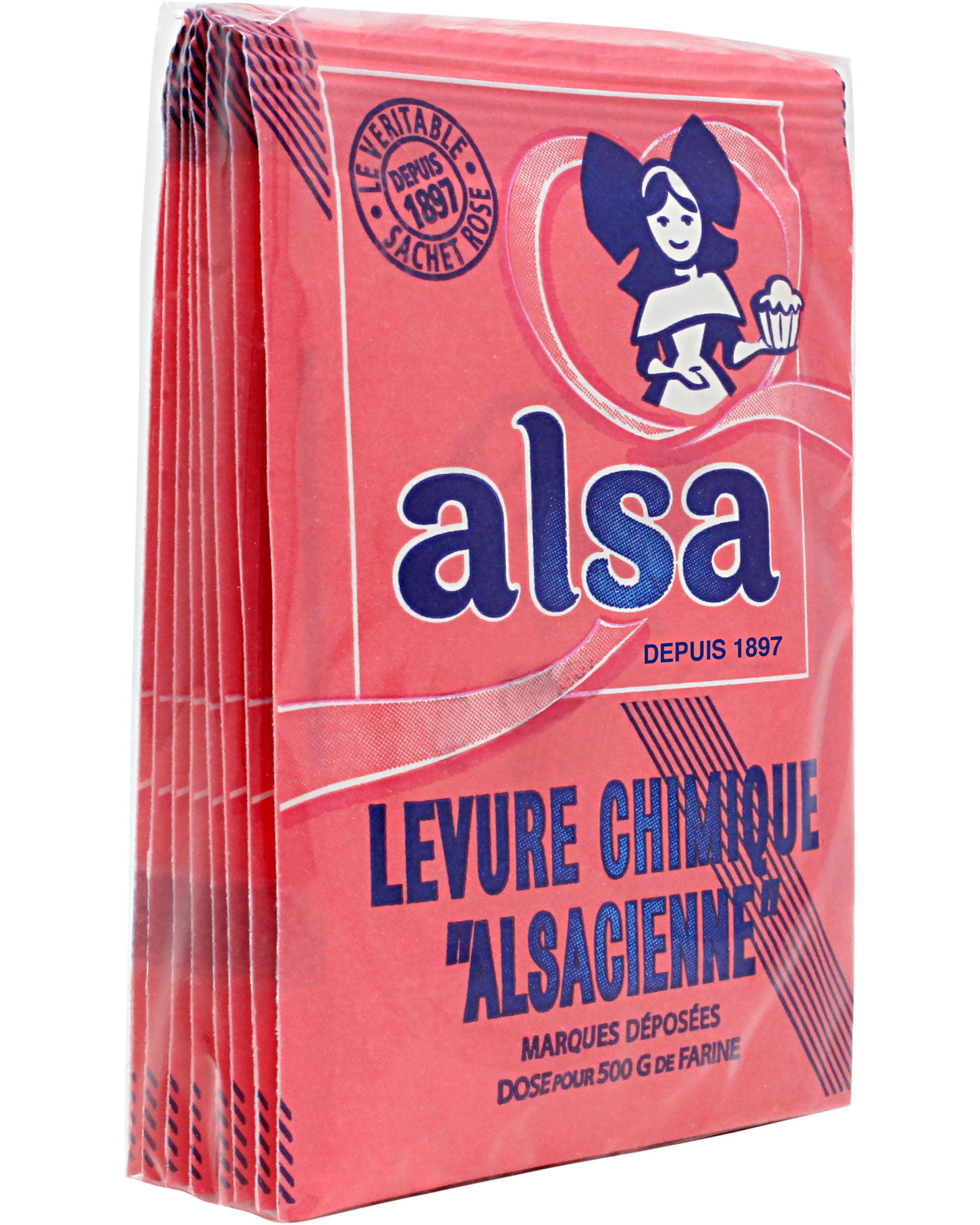 Alsa Baking Powder (Levure Chimique Alsacienne) - 3.1 oz / 88 g