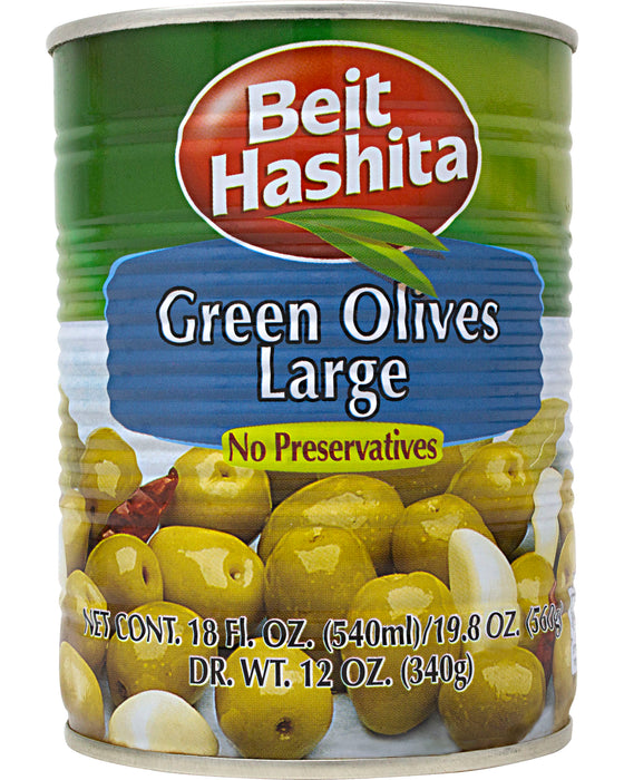 Beit Hashita Green Olives (Large)