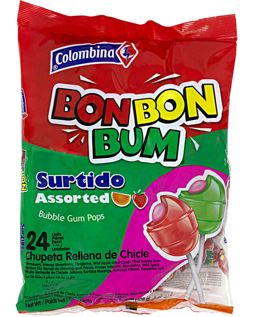 Bon Bon Bum Lollipops (Assorted Flavors)