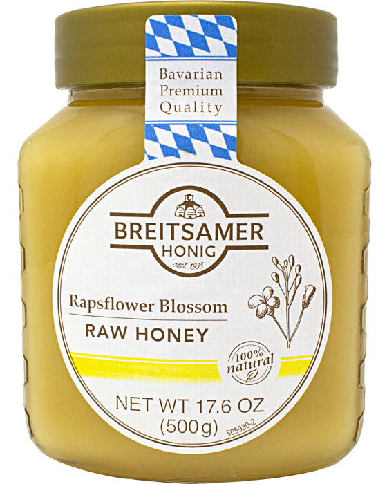 Breitsamer Rapsflower Blossom Raw Honey