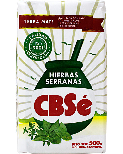 CBSe Yerba Mate Hierbas Serranas (Mountain Herbs)