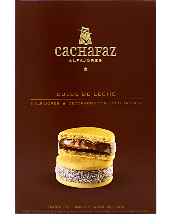 Cachafaz Alfajores (Maicena & Dulce de Leche) - Front