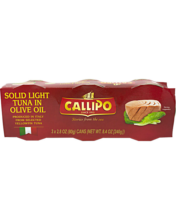 Callipo Tuna in Olive Oil (Pack of 3)