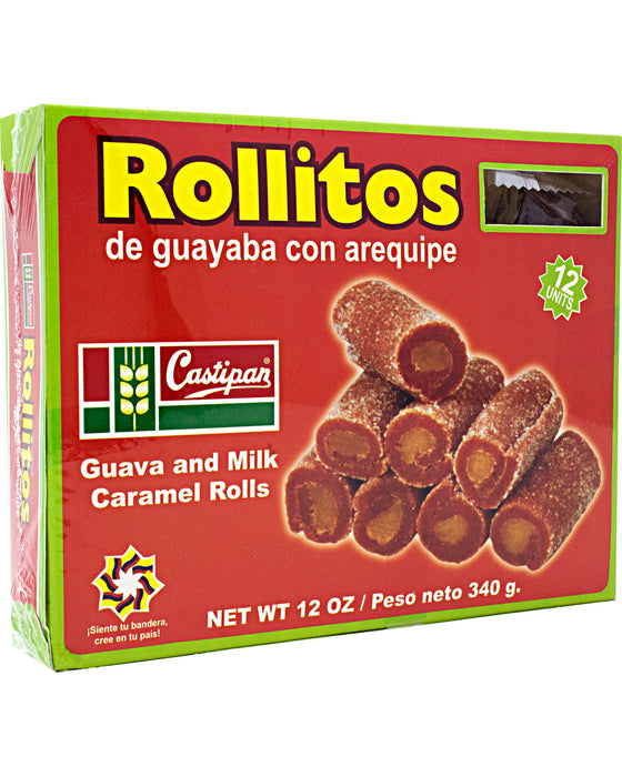 Castipan Rollitos de Guayaba con Arequipe