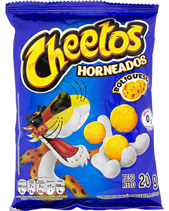 Cheetos Horneados Boliqueso (Cheese-Flavored Corn Puffs)