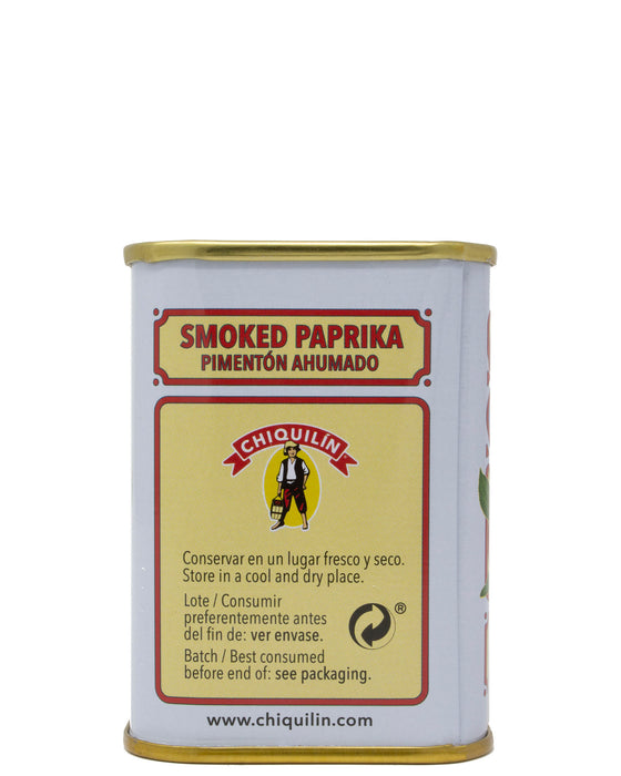 Chiquilin Spanish Smoked Paprika Back