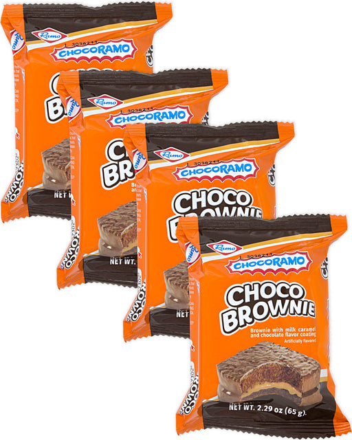 Chocoramo Brownie Filled with Milk Caramel (Pack of 4)