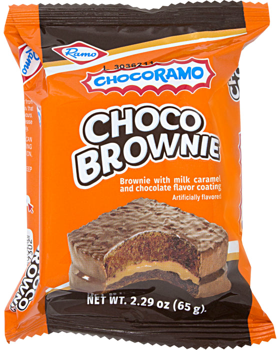 Chocoramo Brownie Filled with Milk Caramel
