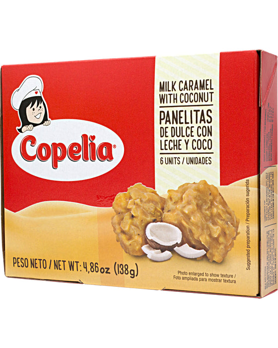 Copelia Panelitas (Coconut and Milk Caramel Sweets) - Side
