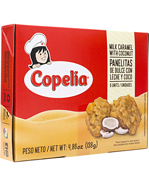 Copelia Panelitas (Coconut and Milk Caramel Sweets)