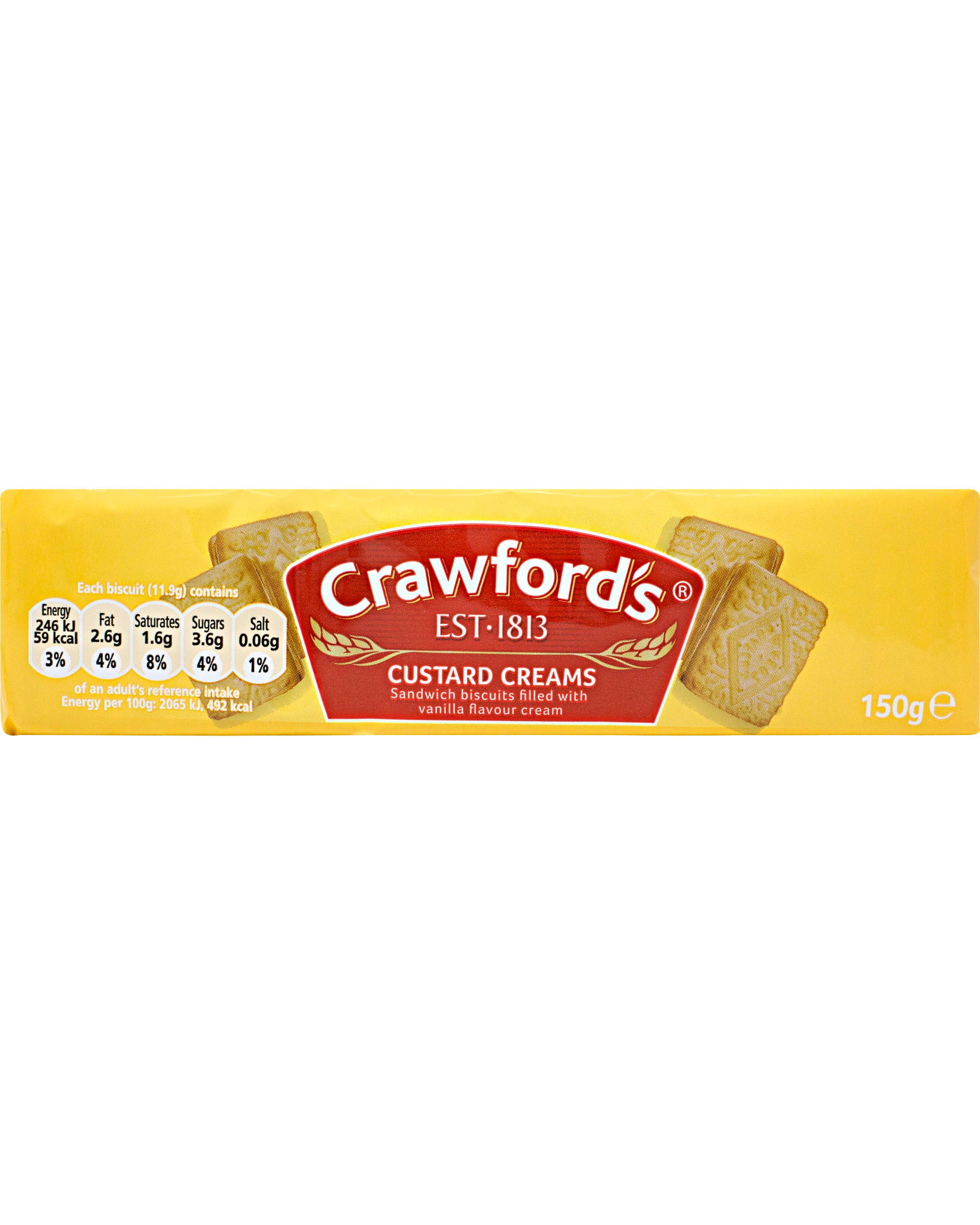 Crawford s Custard Creams 5.2 oz 150 g A Little Taste