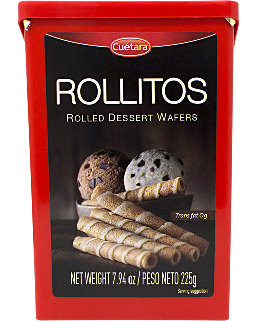 Cuetara Rollitos (Wafer Rolls)