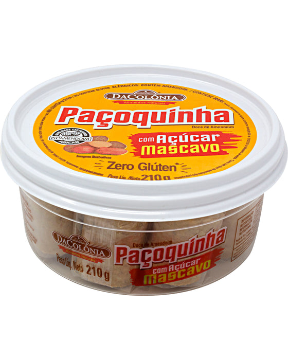 DaColonia Paçoquinha (Peanut and Brown Sugar Sweets)