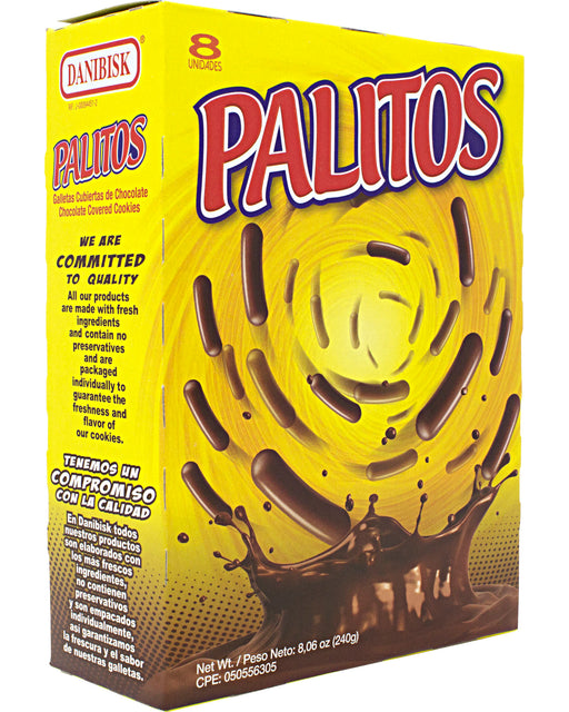 Danibisk Palitos (Chocolate-Covered Cookies)