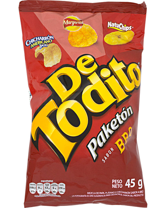 De Todito Paketon BBQ (Chip Mix)