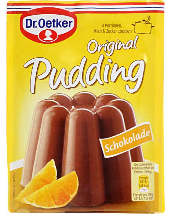 Dr. Oetker Pudding (Original Chocolate) (Pack of 3) - 4.6 oz / 133 g