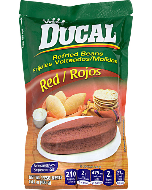 Ducal Frijoles Volteados (Refried Red Beans)