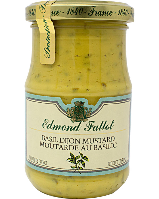 Edmond Fallot Basil Dijon Mustard 