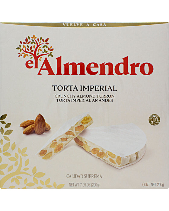El Almendro Torta Imperial (Crunchy Almond Turron)