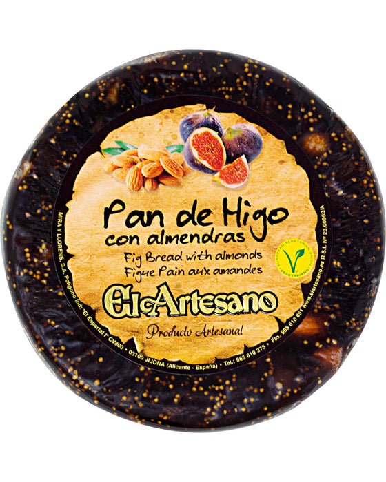 El Artesano Pan de Higo con Almendras (Fig Bread with Almonds)