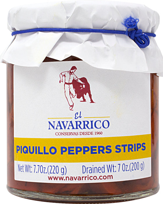 El Navarrico Piquillo Pepper Strips
