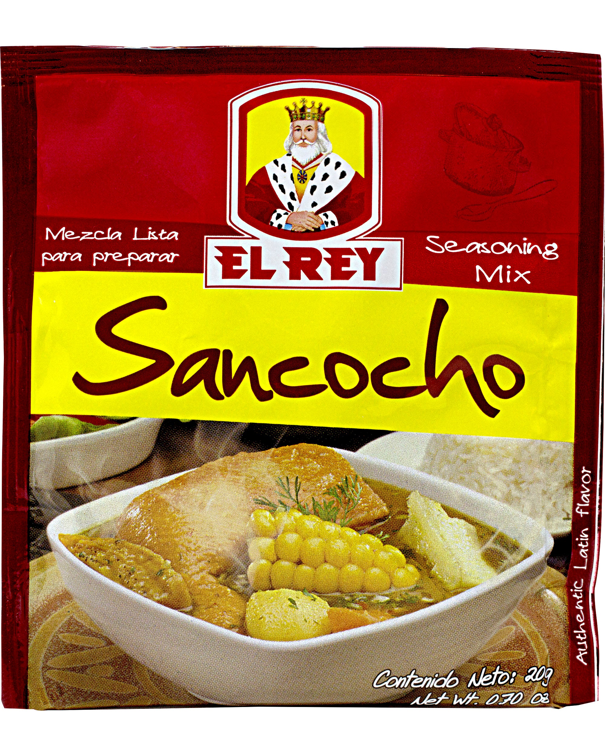 El Rey Sancocho Seasoning Mix  oz / 20 g | A Little Taste