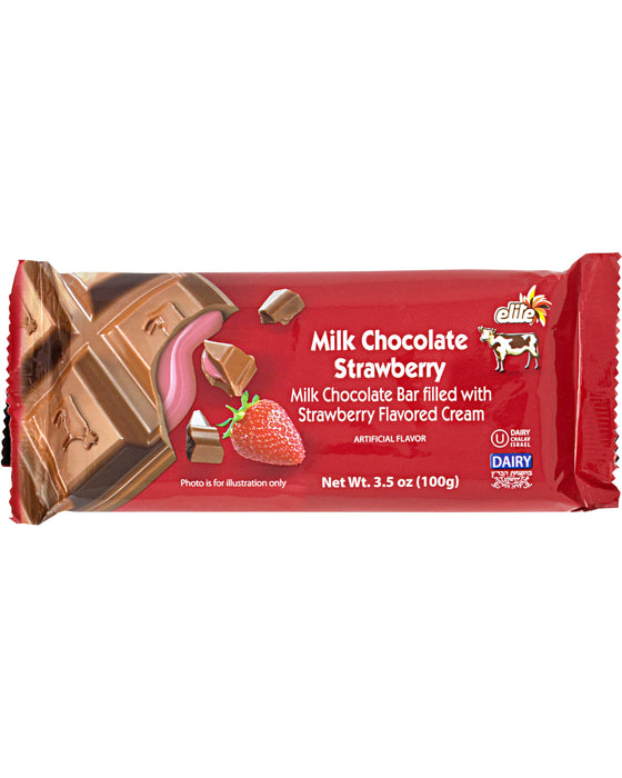 Elite Milk Chocolate with Strawberry Cream 