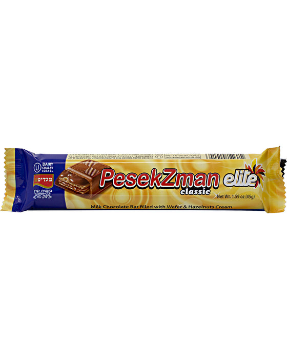 Elite Pesek Zman Hazelnut Chocolate Bar