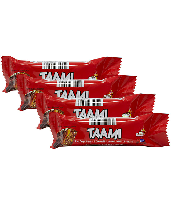 Elite Taami Crunchy Chocolate with Puffed Rice 4 Pack