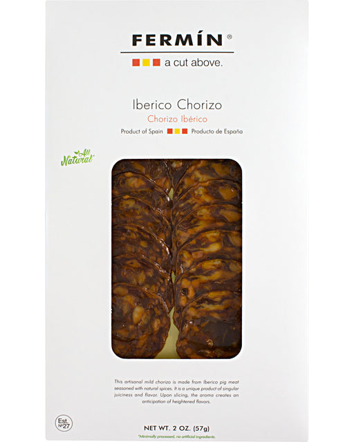 Fermin Chorizo Iberico (Sliced Dry-Cured Seasoned Sausage)