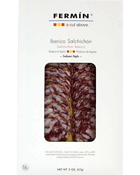 Fermin Salchichon Iberico (Sliced Pork Dry-Cured Sausage)