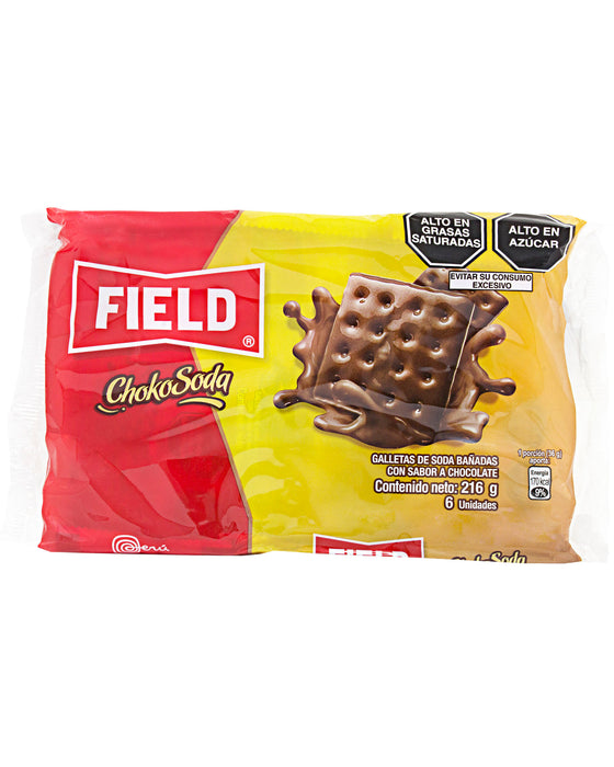 Field ChokoSoda Chocolate-coated Soda Crackers