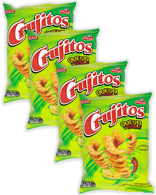 Frito-Lay Crujitos (Corn Puff Twists) (Pack of 4)