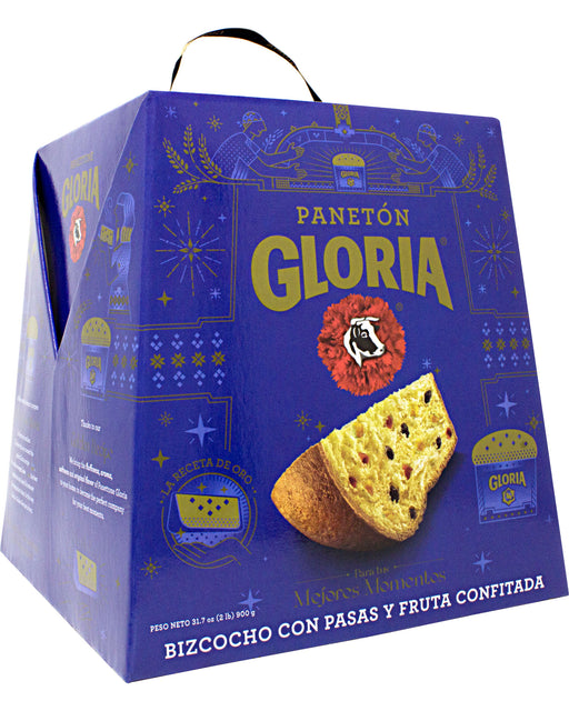 Gloria Paneton (Cake with Raisins and Candied Fruits)