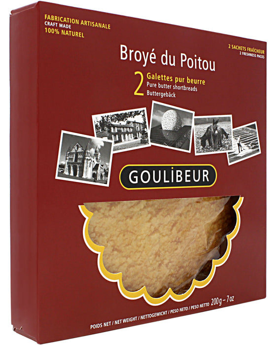Goulibeur Broyes du Poitou (Butter Cookies, Red Box)