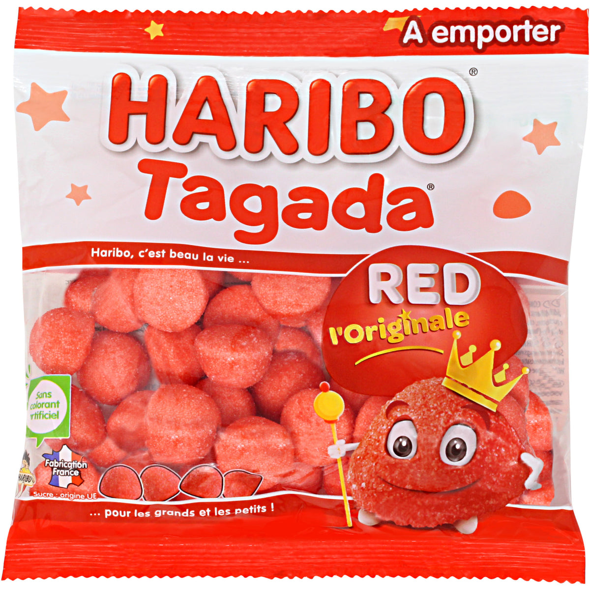 Strawberry tagada HARIBO red red key holder 10 cm - S