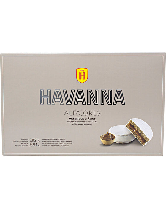 Havanna Alfajor Milk Caramel Filling with Meringue Coating - Front