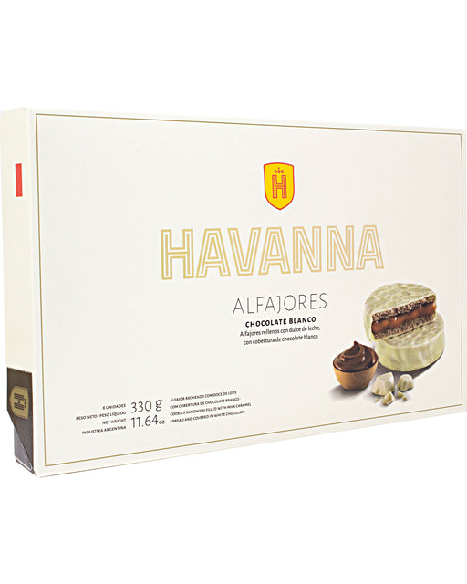 Alfajores Havanna Argentina Chocolate Filled W/Dulce de Leche X 6 ARGENTINA