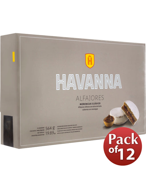 A selection of Havanna Alfajores (Classic Meringue) (Box of 6) - 9.9 oz /  282 g Havanna X is available