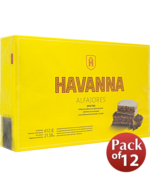 Havanna Alfajores Mixtos (Box of 12)