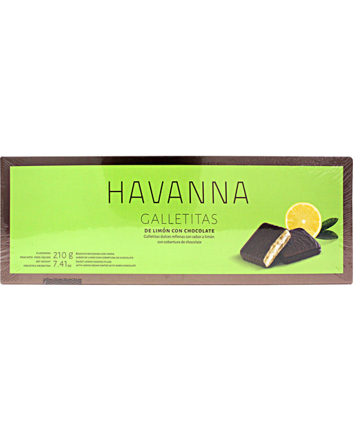 Havanna Chocolate-coated Lemon Cookies