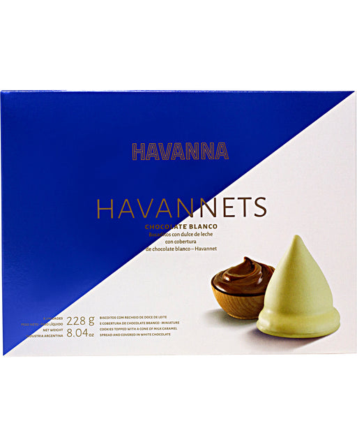 Havanna Havannets White Chocolate Cones filled with Milk Caramel