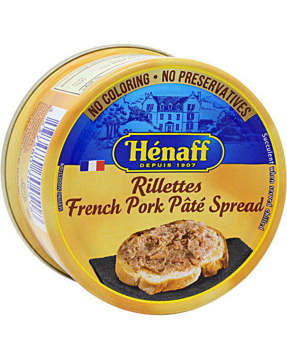 Henaff Les Rillettes (French Pork Pate)