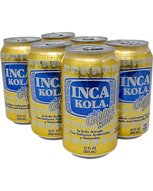 Inca Kola (Peruvian Soft Drink) - Pack of 6