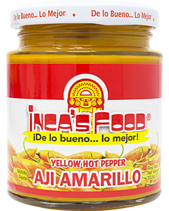 Inca's Food Aji Amarillo Paste (Yellow Hot Pepper)